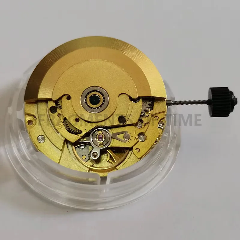 2824 Movement Replacement Shanghai Mechanical Automatic Movement Date Display Watch Clock Repair Tool  Gold Color