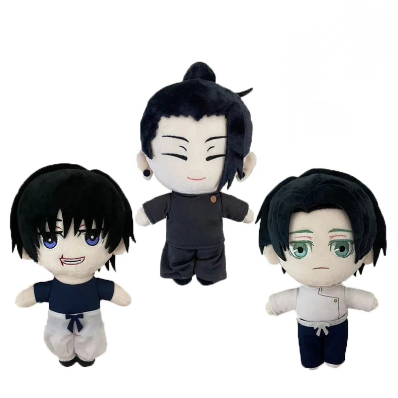 New hot 26cm Gojo Saturo Geto Suguru Jujutsu Kaisen Cosplay Plush Cute Soft Collection Props