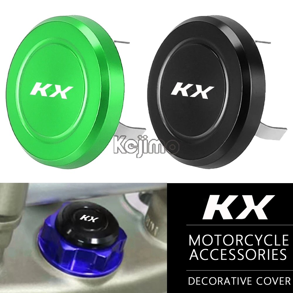 

Motorcycle Accessories Steering Stem Nut Cap For Kawasaki KX65 KX80 KX85 KX125 KX250 KX250F KX450F KX 65 80 85 125 250 250F 450F