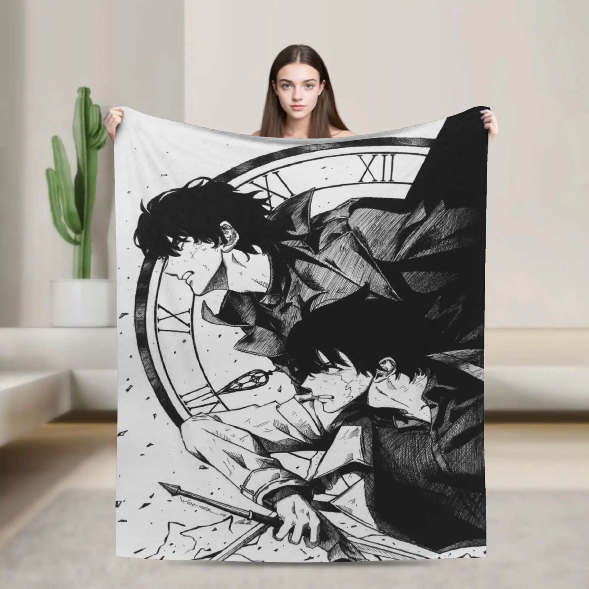 Relax Novel Omniscient Reader Viewpoint  Blanket Merch Bed Decorative  Blanket Throw Super Warm Fleece for Car