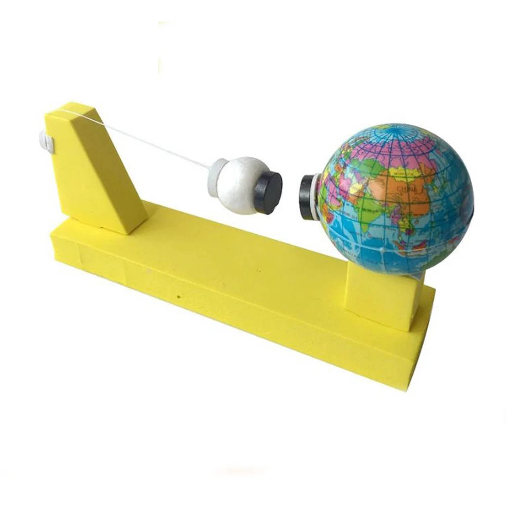 

DIY Earth Moon Gravity Geography Model Kids Scientific Experiment Teaching Toys Kits Children's Educational Toy