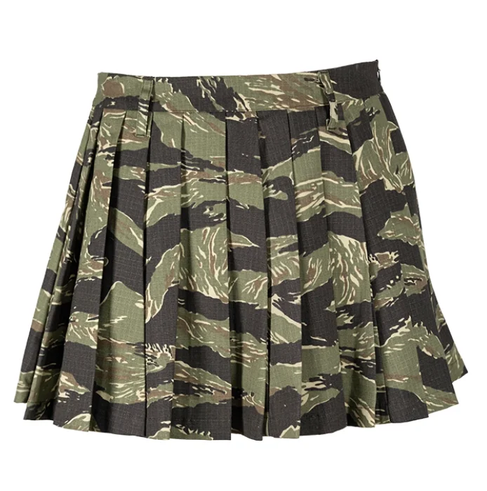 Gonna mimetica russa stile JK pieghettata Tabby Night Desert Greman Flecktarn