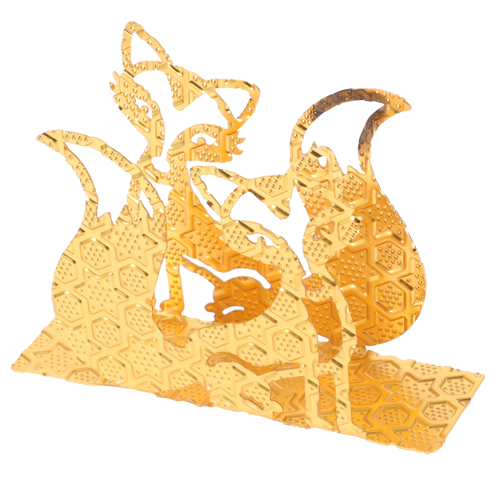 

Desktop Napkin Holder Rack Iron Paper Serviette Stand Tissue Storage Kitchen Table Decor Restaurant Hotel Bar KTV