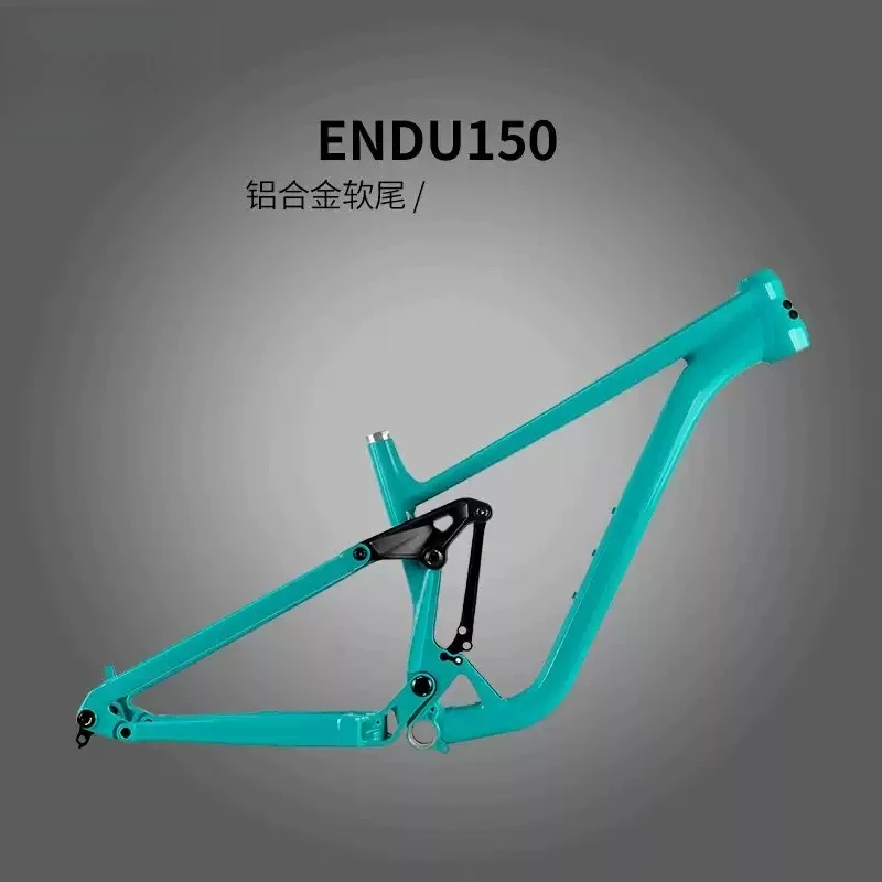 ENDU150 mountain bike frame rear shock absorption aluminum alloy frame professional off-road bicycle accessories 1pcs 27.5*17