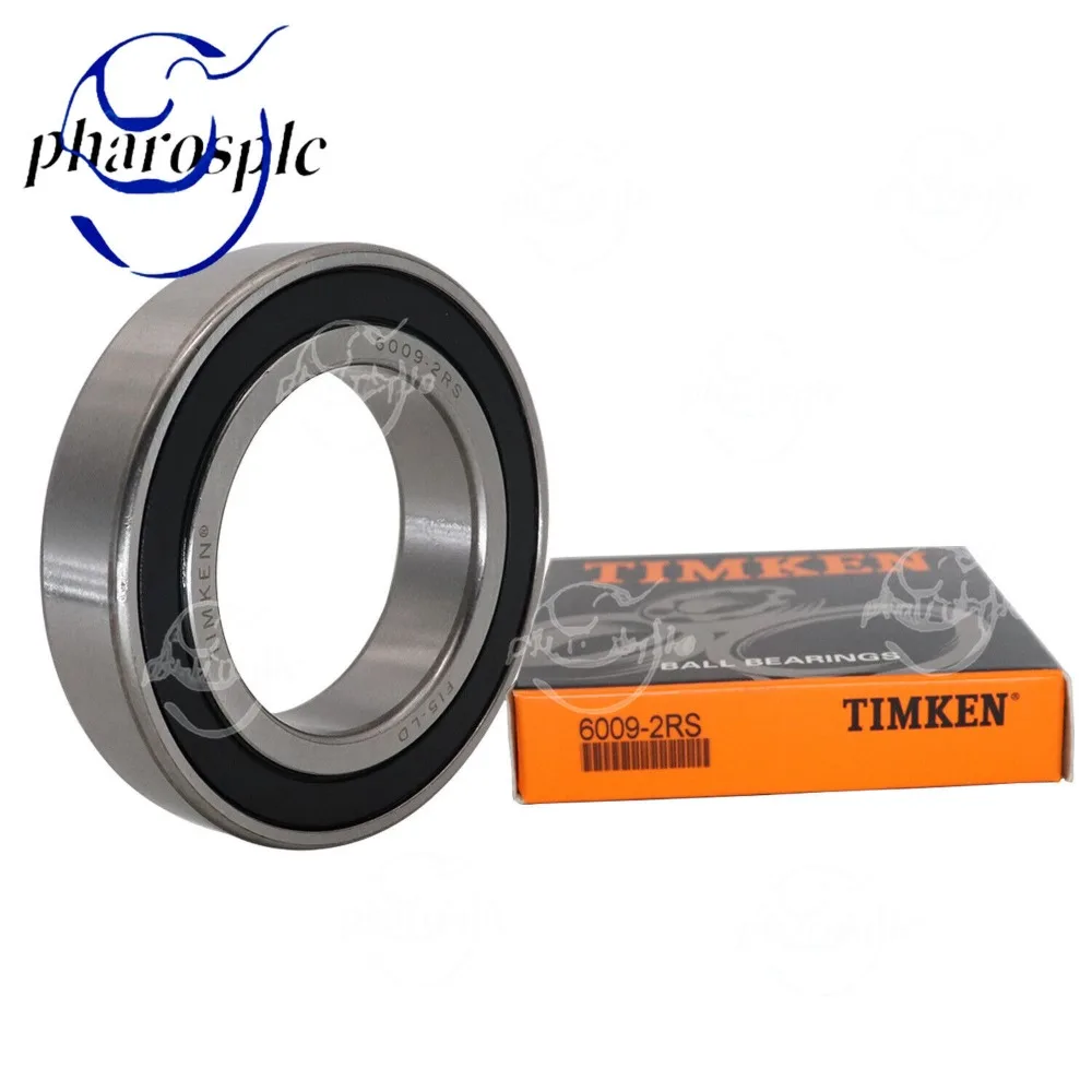 

TIMKEN 6009-2RS USA BRAND 45X75X16MM Double Rubber Seal Ball Bearings