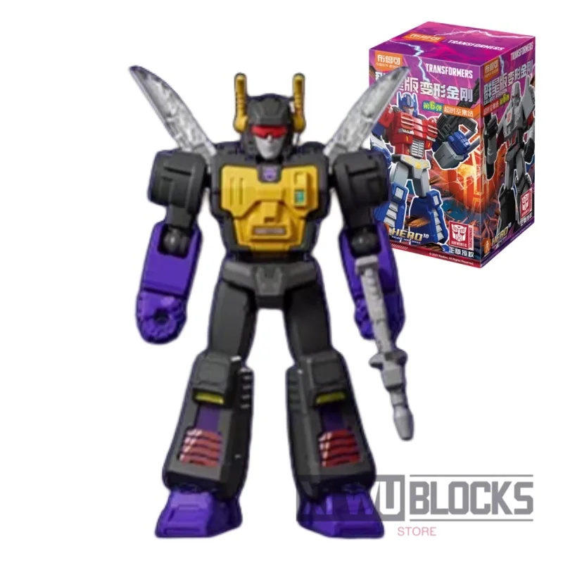 BLOKEES Transformers Assembly Bouwsteen GALAXY VERSIE 6 Beweegbare Model Ornamenten Megatron Pax Verjaardagscadeau