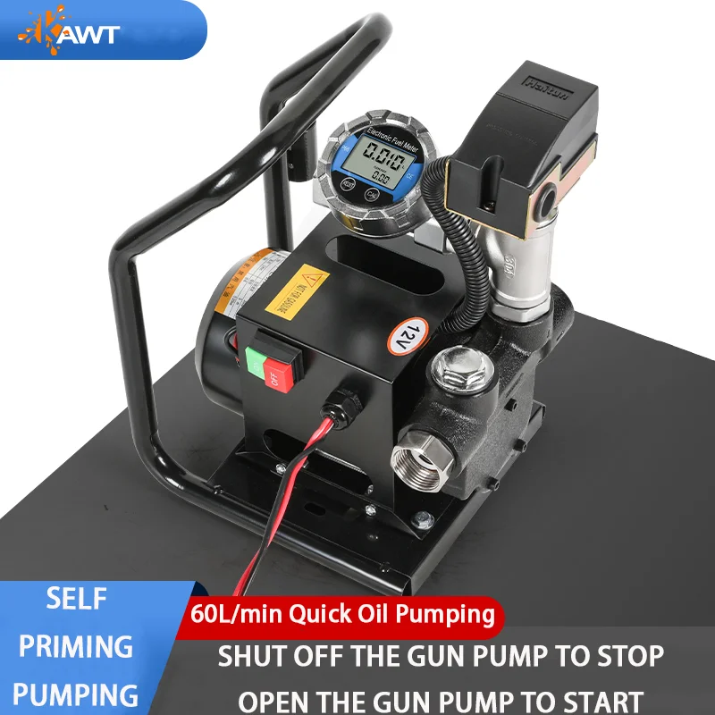 Cavitt 220V High Pressure Diesel Fuel Dispenser Transfer Oil Pump 550W Electric Portable OEM