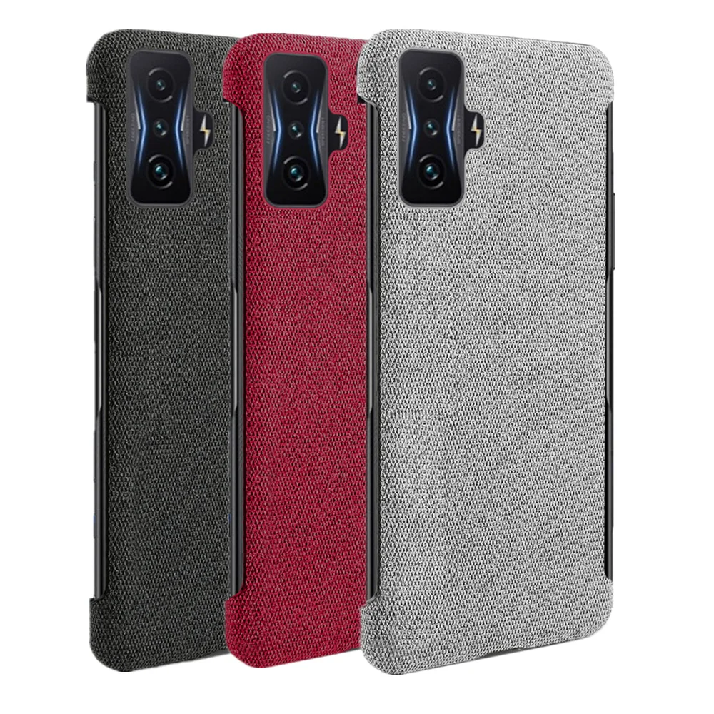 For Xiaomi Poco F4 GT Case Luxury Febric Antiskid Cover For Poco Poko Pocco Little F4GT F 4 GT 4GT F4 GT 5G Global Version Coque