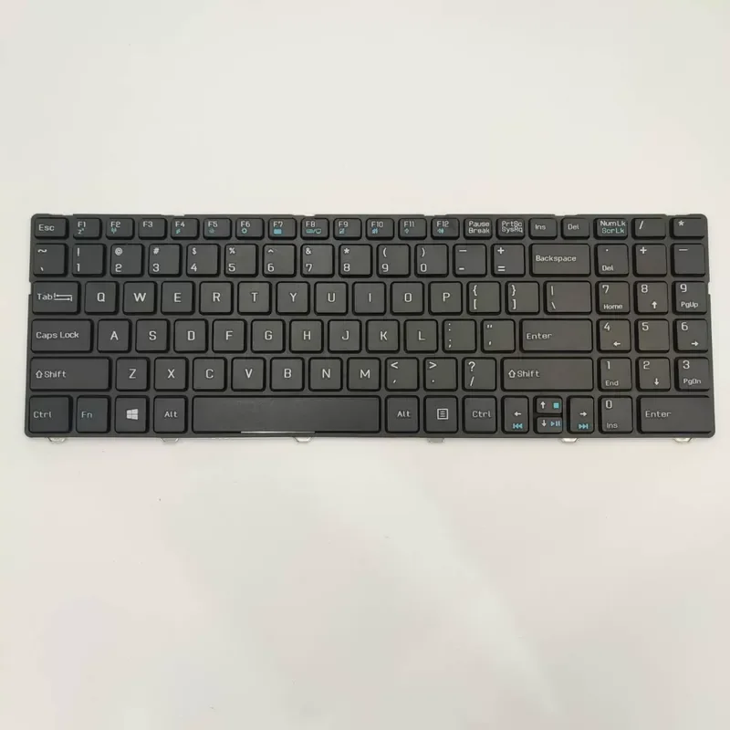 Teclado para portátil estadounidense para MSI CR640 CX640 CX640-851X A6400