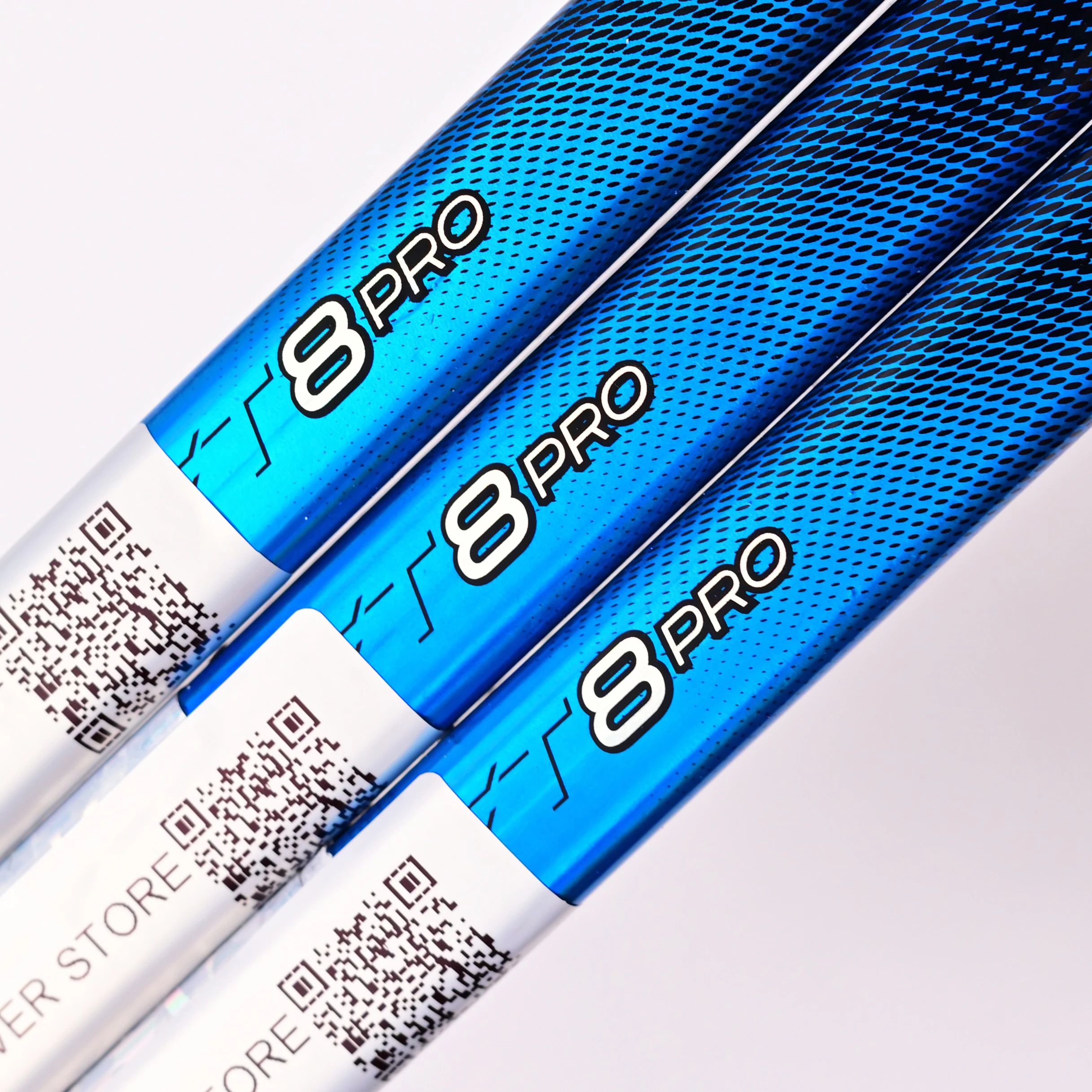 

[2-Pack][Special Color][BLUE][FT8] New Ice Hockey Sticks Senior White FT8 PRO With Grip Carbon Fiber P92 P28 P29