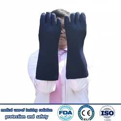X-ray gamma ray radiation protective 0.25/0.35/0.5mmpb lead gloves radioactive workshops radiological protection lead gloves
