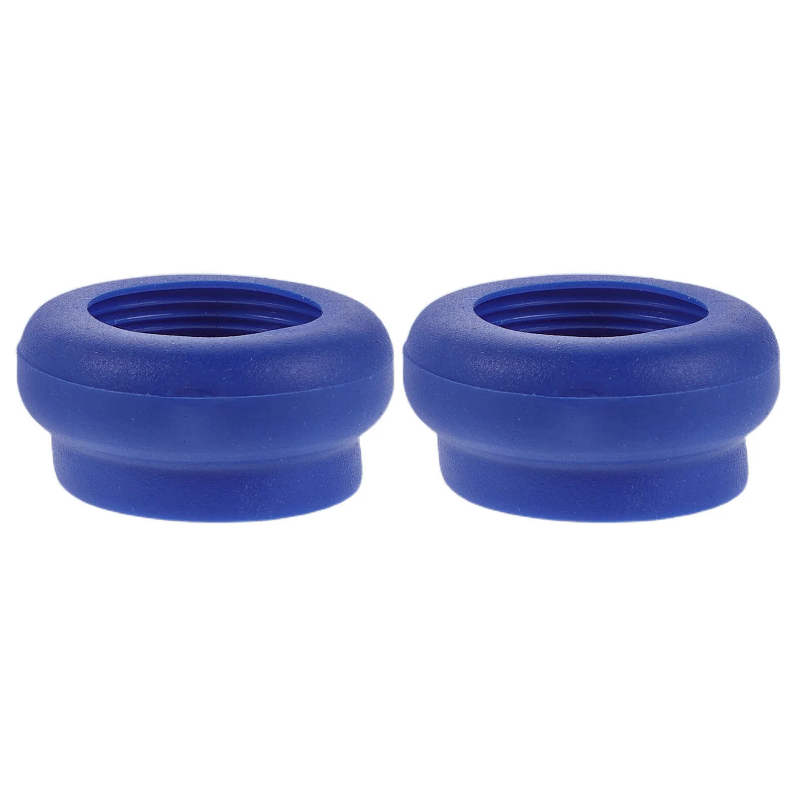 

2Pcs Sbr Anti Slip Golf Grip Ring - Blue Positioning Alignment Tool for Swing Practice Training - Golf Club Swing Trainer Donut