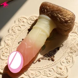 Nothosaur FAMARIO Huge Anal Plug Sex Toys Butt Plug Realistic Animal Fantasy Dildo Massage Anus Dilator For Men Women Big Beads