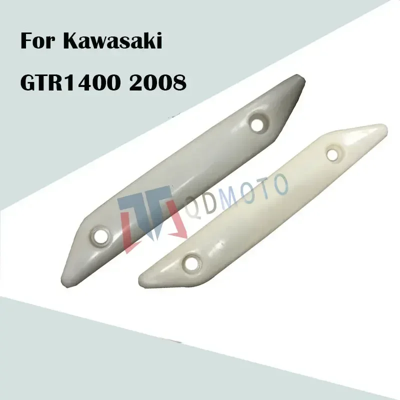 

Для мотоцикла Kawasaki GTR1400 2008, неокрашенная левая и правая анкерная полоса лобового стекла, обтекатель из АБС-пластика
