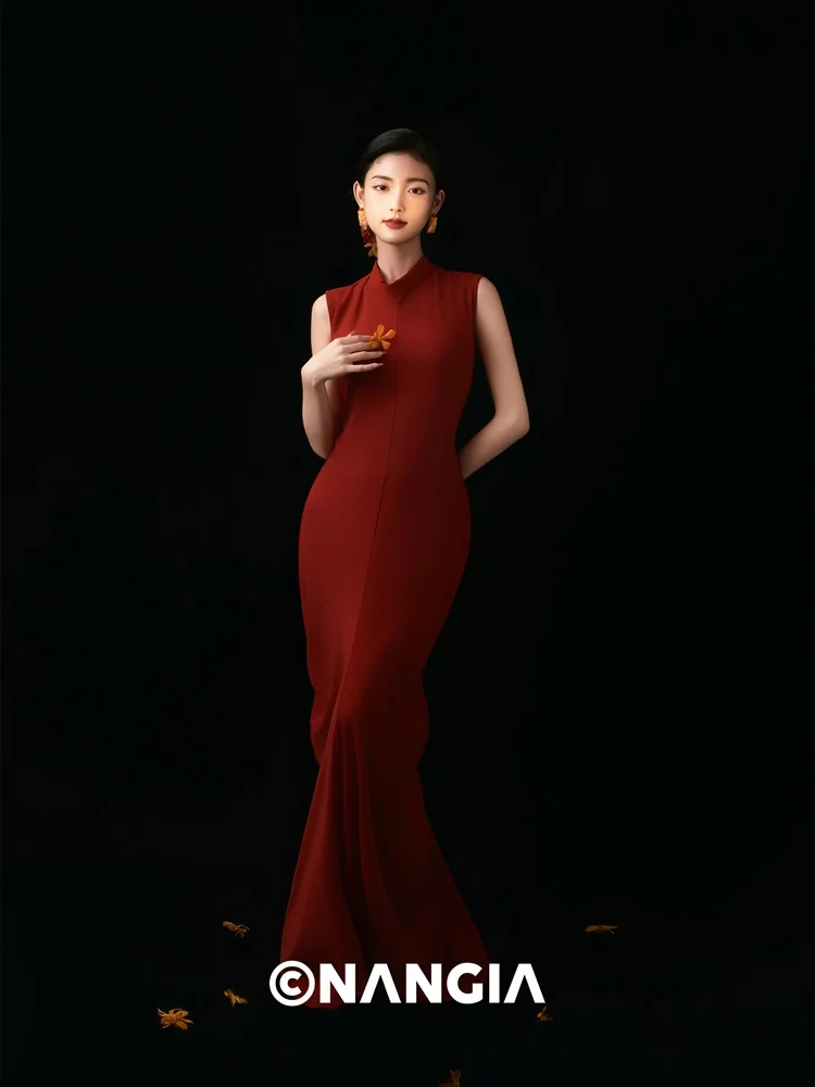 

2026 New Chinese Style Photography Studio Lighting Girl Art Photo Clothing Personal Portrait Ethnic Stage Costume
