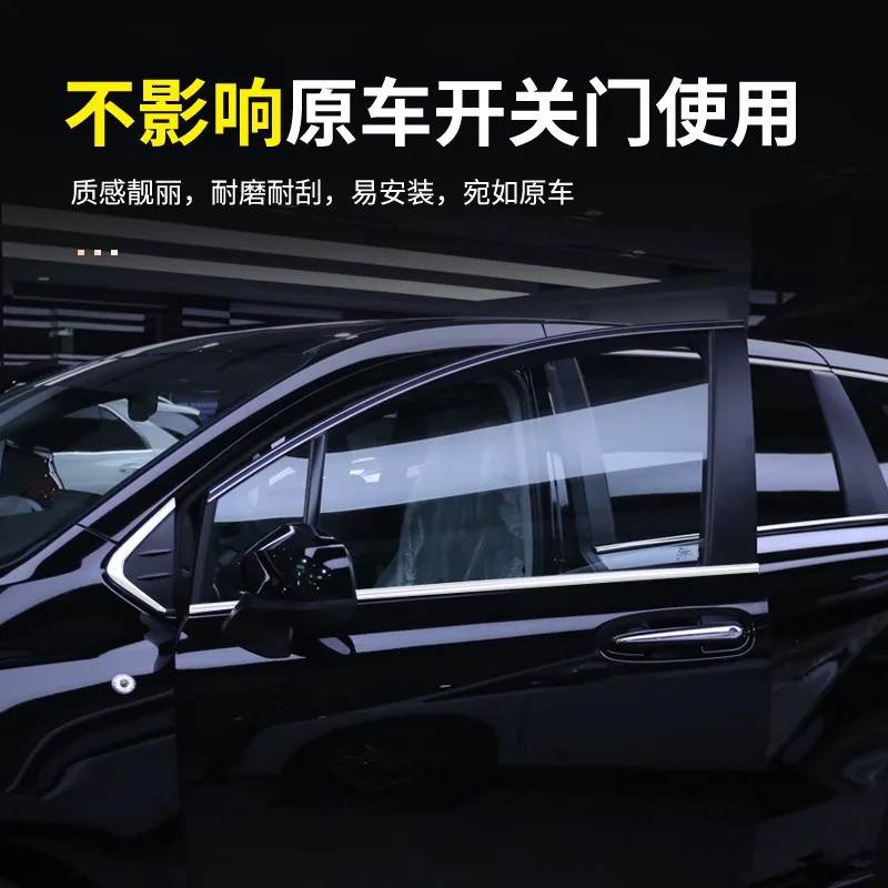 Suitable for 22 Saina window trims, new SIENNA Senna centerpillar bright strips