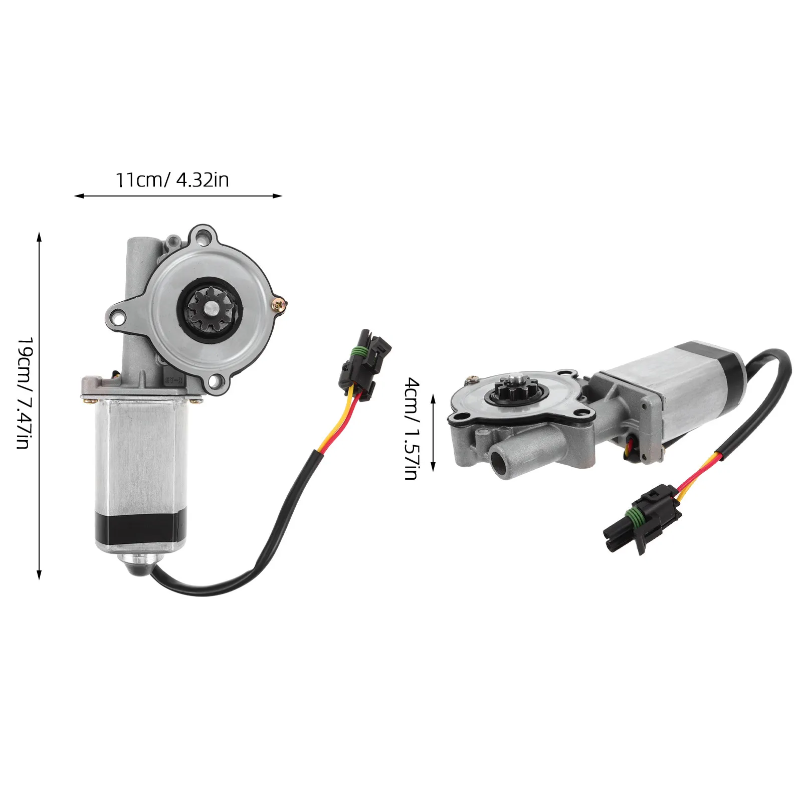Rv Electric Step Motor Replacement Low Noise Motorized Dc Gear Actuator for Camper Trailer Motorhome Entry Step System