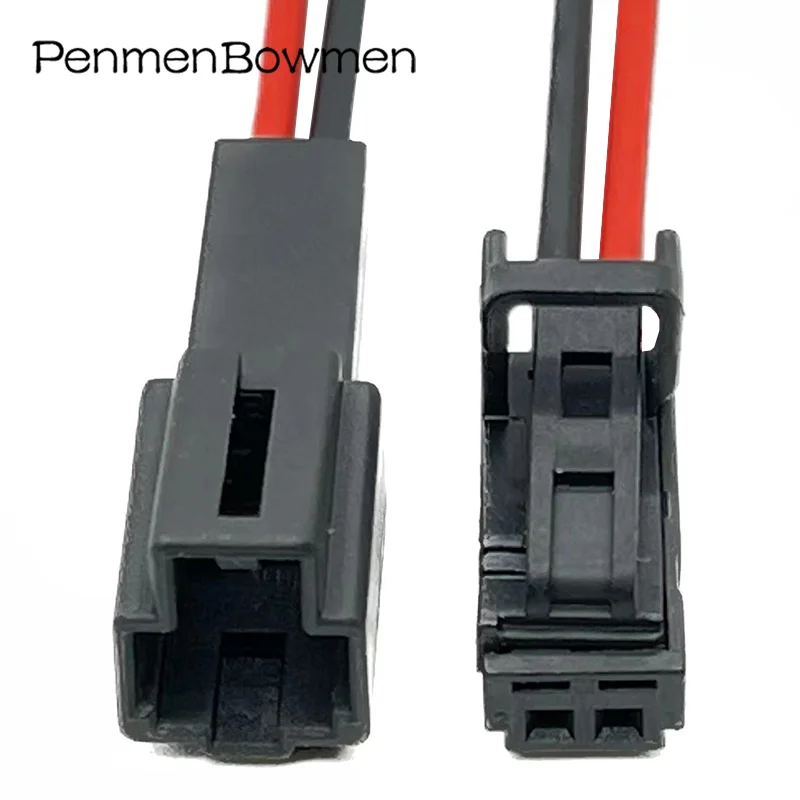 Câblage d'éclairage latéral de porte à 2 broches, prise SFP, lumière de voiture, connecteur électronique pour VW, remplacements 4B0971832, 4E0972575, 1-105-1, 1534113