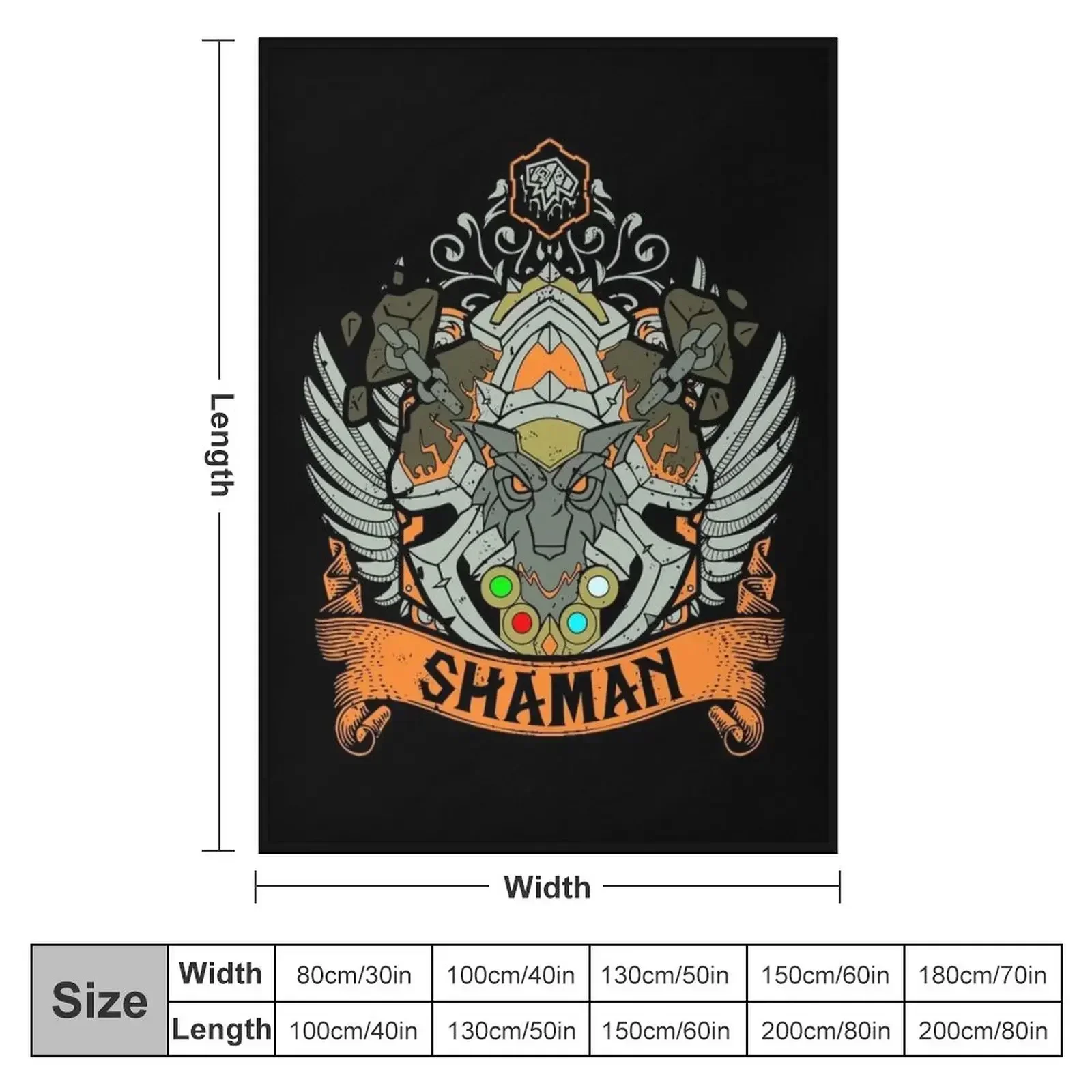 SHAMAN - ELITE EDITION Throw Blanket Custom Fashion Sofas Soft Plaid Blankets