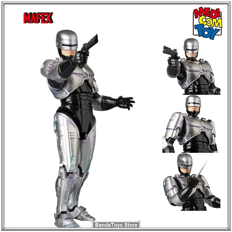 En Stock RoboCop Original MAFEX No.225 (Versión Renovada) Figuras de Acción de Anime, Juguetes Coleccionables