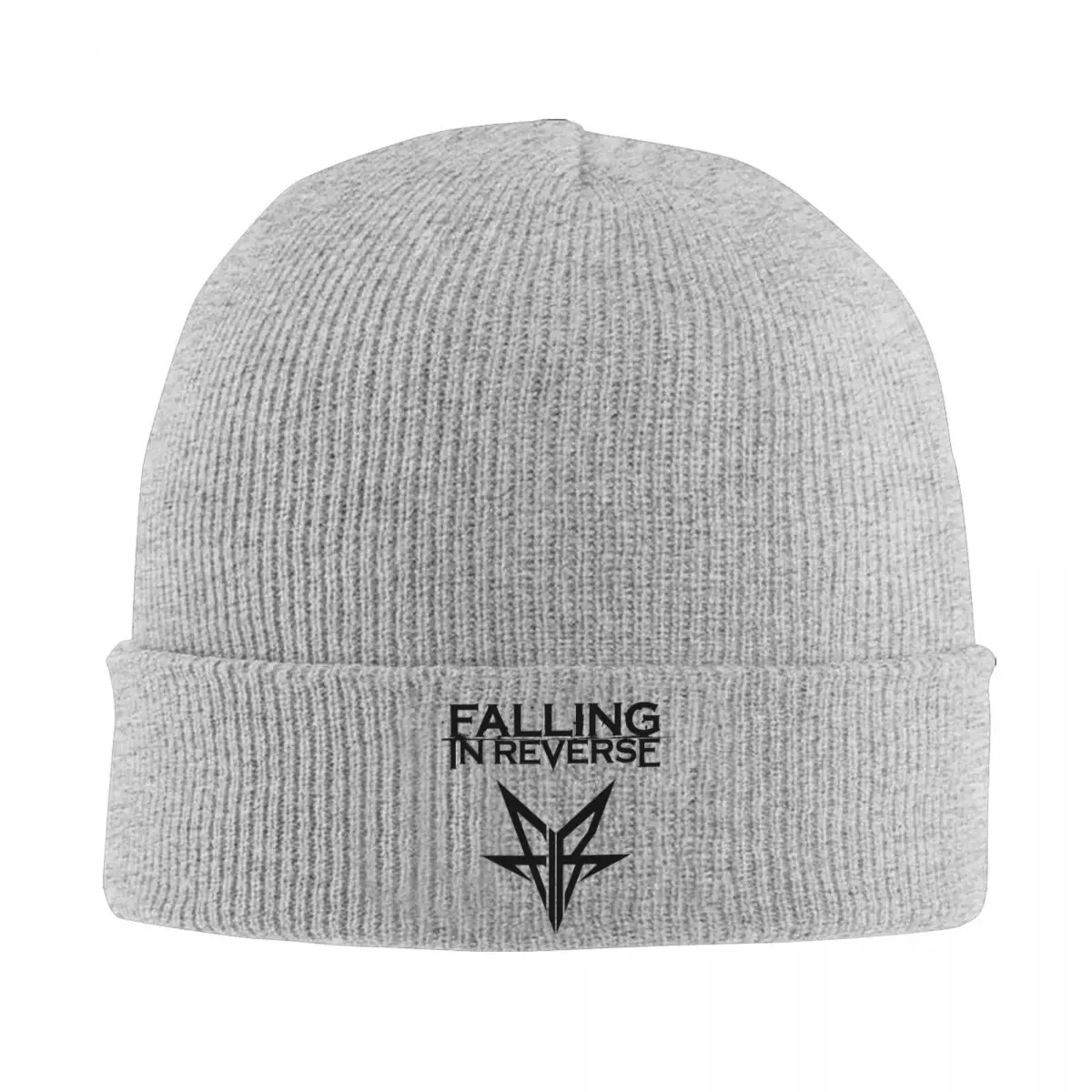 Falling In Reverse Bonnet Hats Music Metal Punk Metalcore Beanie Hats Knit Hat Autumn Street Female Male Outdoor Warm Soft Cap