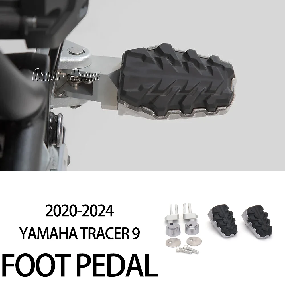 

Motorcycle Accessories CNC Foot Pegs Footrests Pedals For YAMAHA Tracer 9 TRACER 9 GT Tracer9 GT 2020 2021 2022 2023 2024