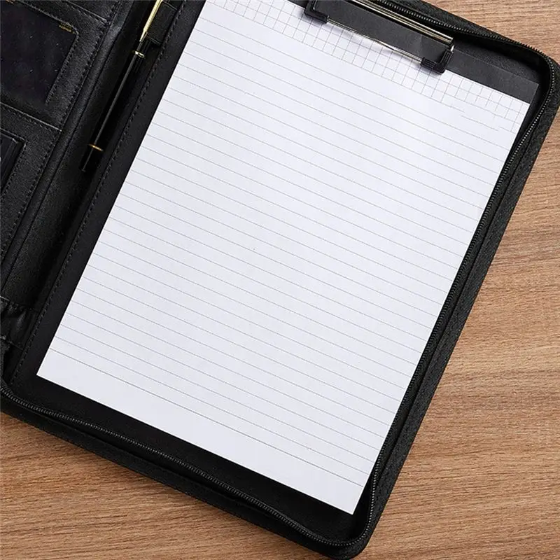ok-leather-portfolio-professional-business-padfolio-with-zipper-interview-resume-notefolio-premium-document-organize