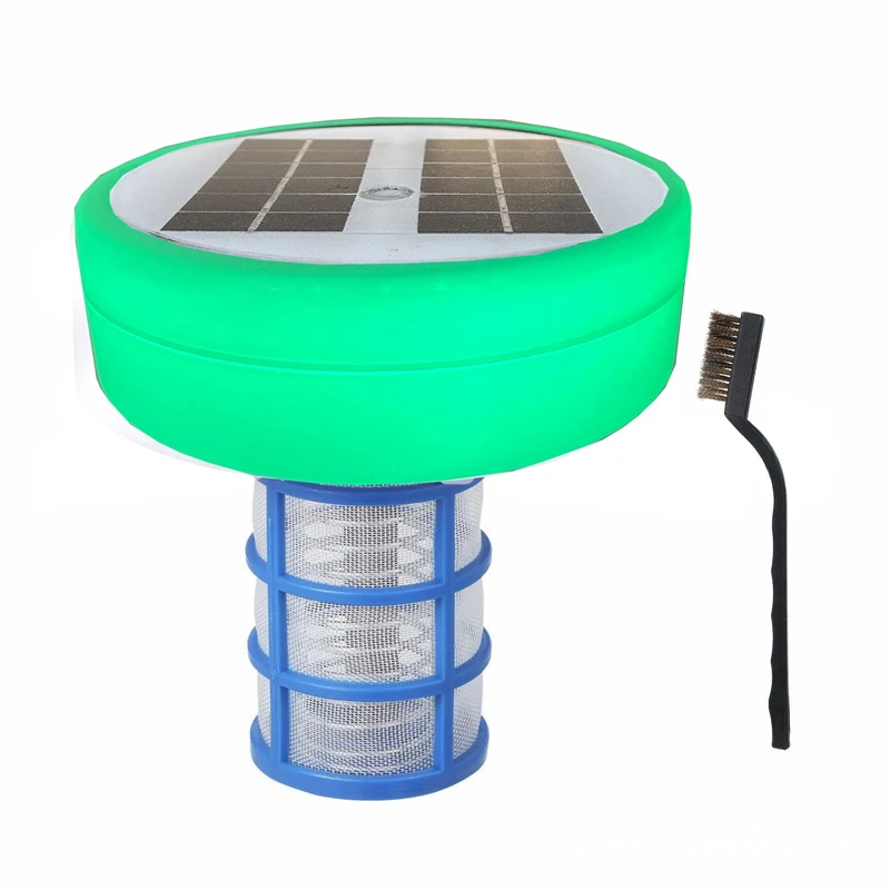 Solar Powered Pool Lonizer Cleaner Silver Ion Swimming Pool SPA Fountain Cleaner Swim Pool Cleaning Tool Swim Water Purifier