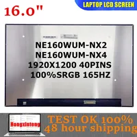 NE160WUM-NX2 V18.0 compatible con NE160WUM-NX4 Original nuevo 16 pulgadas 40 pines 165HZ 100% SRGB 16:10 1920X1200 Panel de pantalla LCD para ordenador portátil