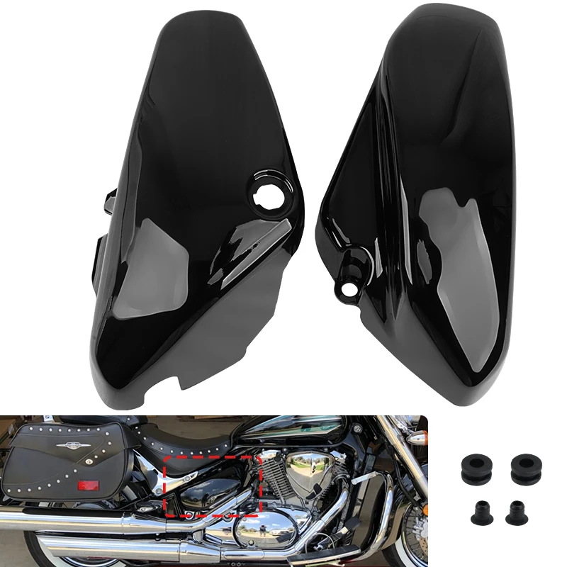 

Motorcycle Accessories For Suzuki Boulevard Voluisa C50 VL400 VL800 2001-2017 Left Right Battery Side Fairing Guard