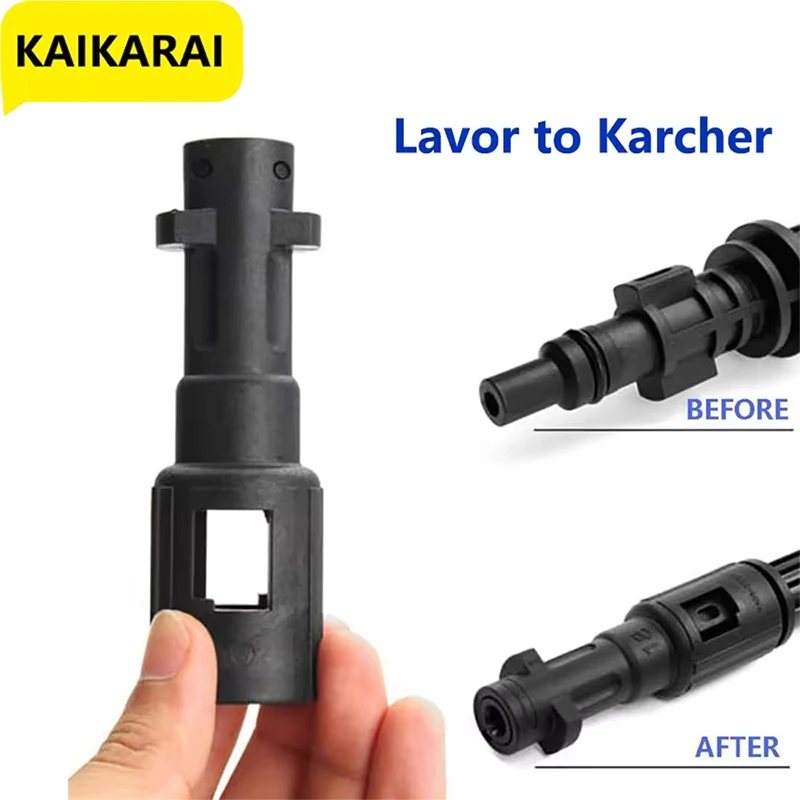 Converter For Karcher Between Lavor & Parkside Adaptor Nozzle High Pressure Water Gun Connector for Karcher Car Washer Accessory