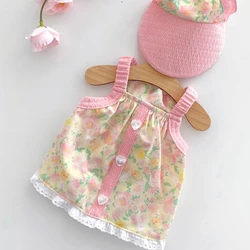Dog Vest Summer Pet Suspenders Fashion Dog T-Shirt Pink Cooling Dog Clothes No Hat Chihuahua Bichon Dog Apparel Cat Dog Clothing