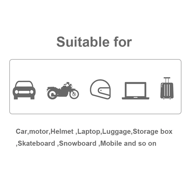 Reflective car stickers and decals  White Black Engraved Stickers Skiboard Outdoor Brand PET for Stroage Box Snowboard Wholeale