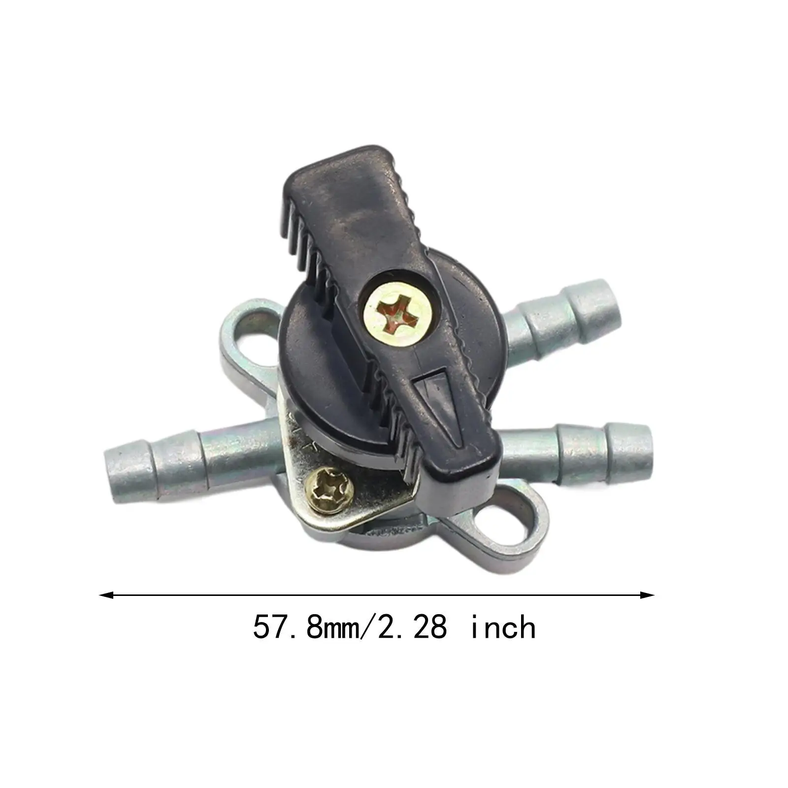 3 Way Fuel Tank Tap Heavy-duty Valve Switch for Polaris Motorcycle Go-karts Off-road Vehicles ATV E-ton 50cc Lightning 50 image 6