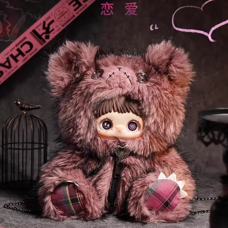 

Плюшевая кукла Maymei Rebellious Series в виде сумки через плечо, в готическом стиле, для девочек, подарок на день рождения или Новый год