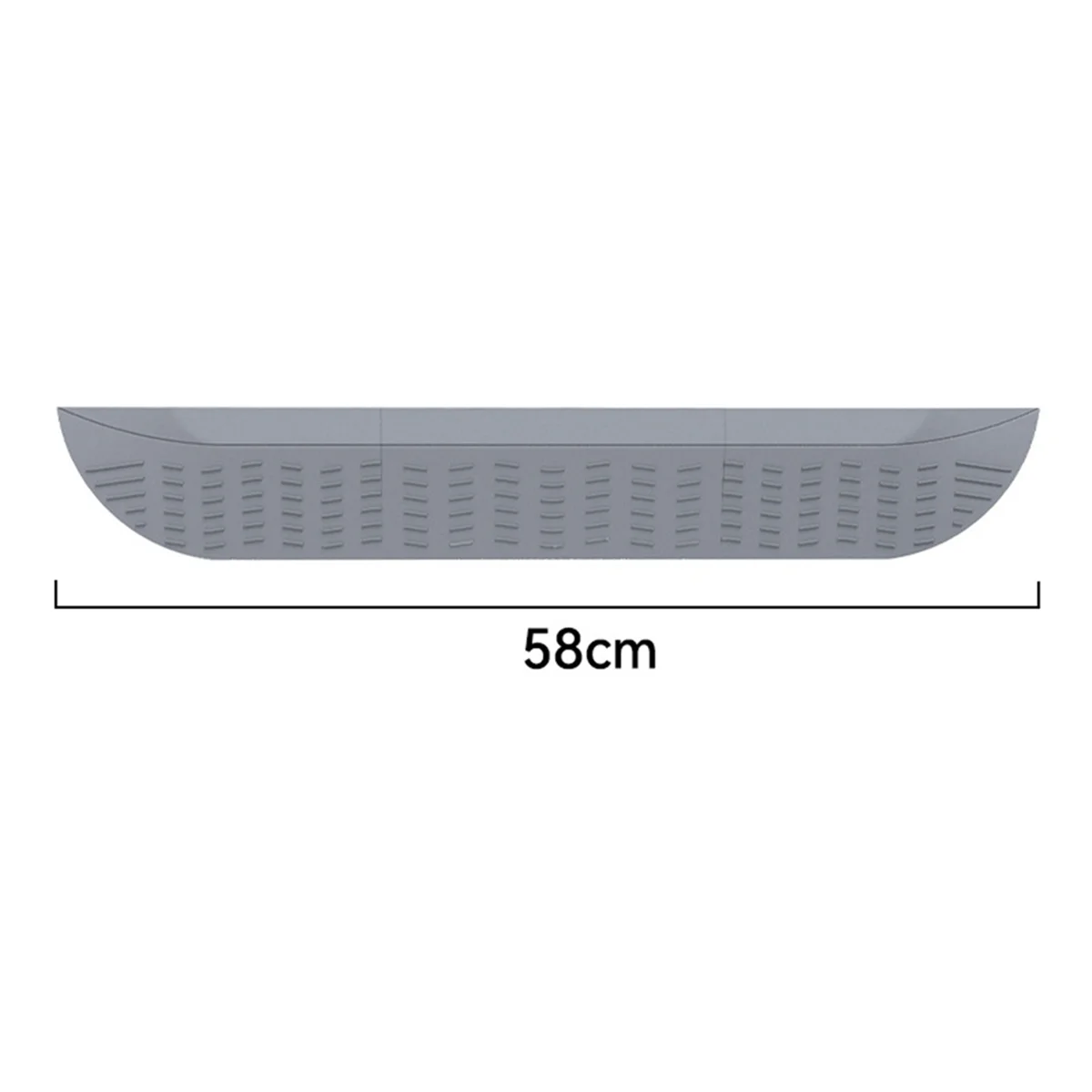 Universal Robot Vacuum Sweeper Sill Bar Step Ramp Climbing Mat Vacuum Cleaner Replacement Accessories Black