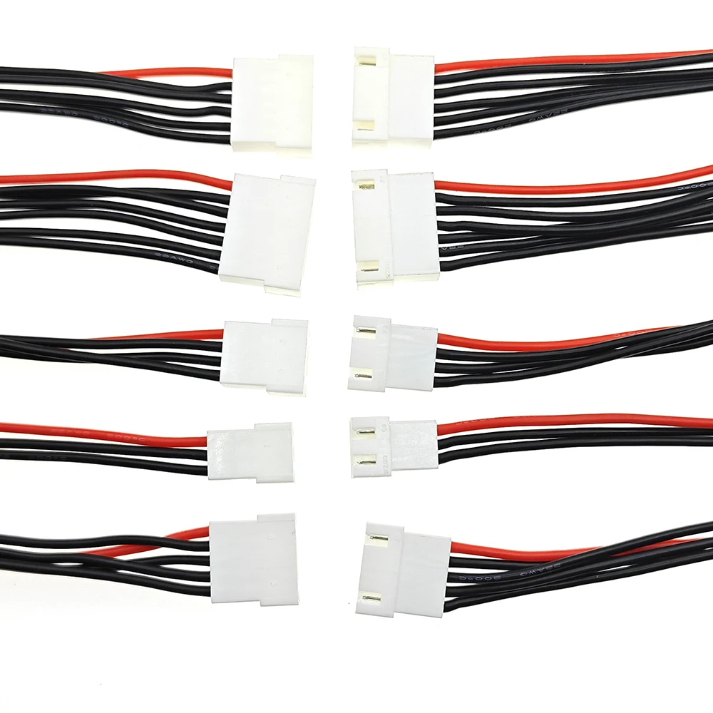 5PCS JST-XH 1S 2S 3S 4S 5S 6S 5cm 8cm 10cm 15cm 20cm 3239-22AWG Przedłużacz kabla do ładowarki RC Lipo