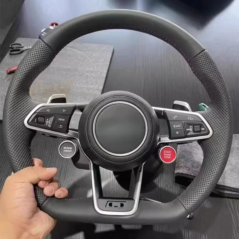 

For Audi A3 A4L A5 A6L A7 Q3 Q5 S4 S5 S7 RS7 Accessories AModified R8 Steering Wheel Assembly R8 Disk Steering Wheel