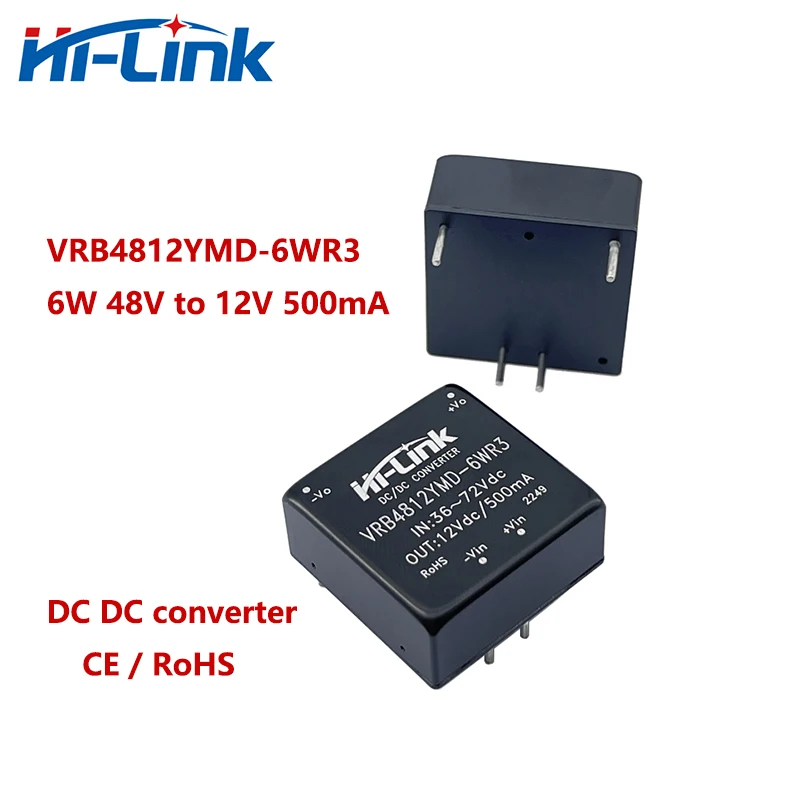 Imagem -03 - Módulo Inteligente de Fonte de Alimentação Conversor dc Novo Modelo Vrb4812ymd6wr3 6w 48v a 12v 0.5a em Estoque 10 Pcs