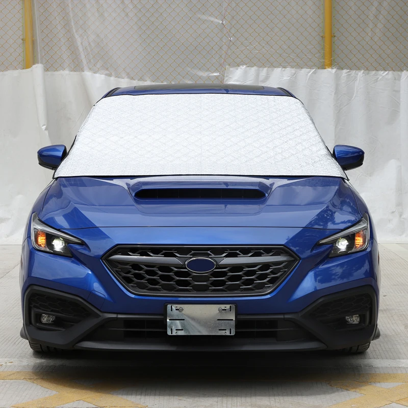 

For Subaru WRX 2021-23 Cotton Velvet Car Windshield Snow Anti Frost Cover Windproof Winter Ice Snow Shield Trim Car Accessories