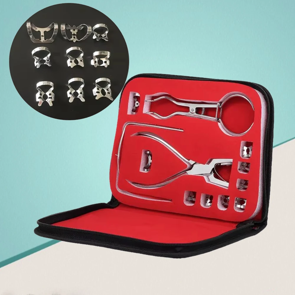 

1 комплект, плоскогубцы для дырокола для плотины, перфоратор для стоматолога, резиновые ортодонтические инструменты, зажим для плотины, стоматологический материал