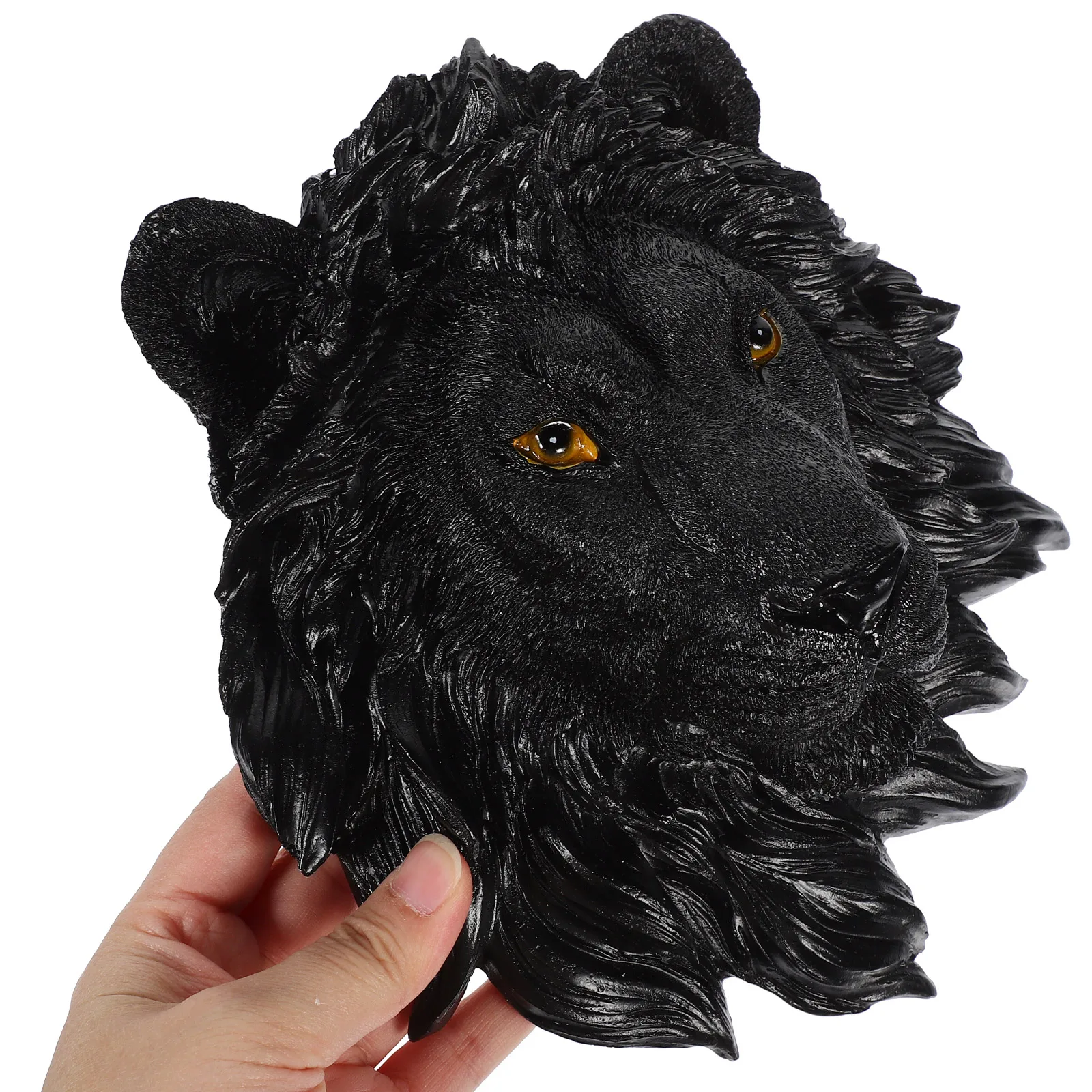 

Luxury Lion Sculpture Resin Animal Hanging Sturdy Artistic Home Art For Living Room Bedroom Office Resin Craft Adorns