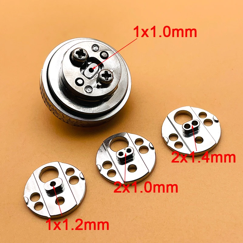 DSX Mea Culpa Style MTL RTA Holy Atty Style Tanque reconstruível Vape 316ss 22mm 3,5ml Atomizador de bobina única vs Picatiny MTL RTA