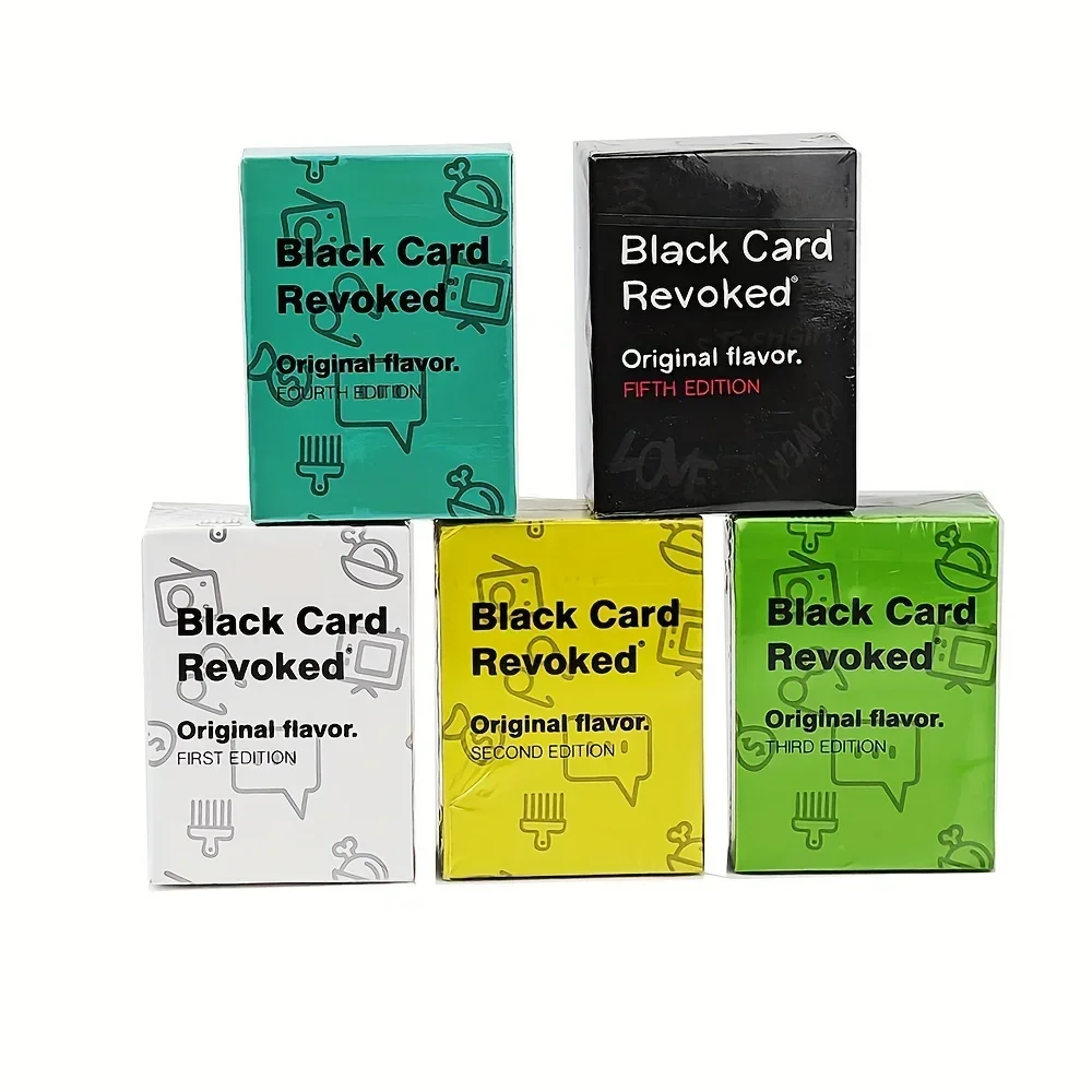 Black Card Revoked 2Nd Edition - Hilarious Party Game For Adults, Perfect For Summer Events & Gifts, Includes Fun Cards