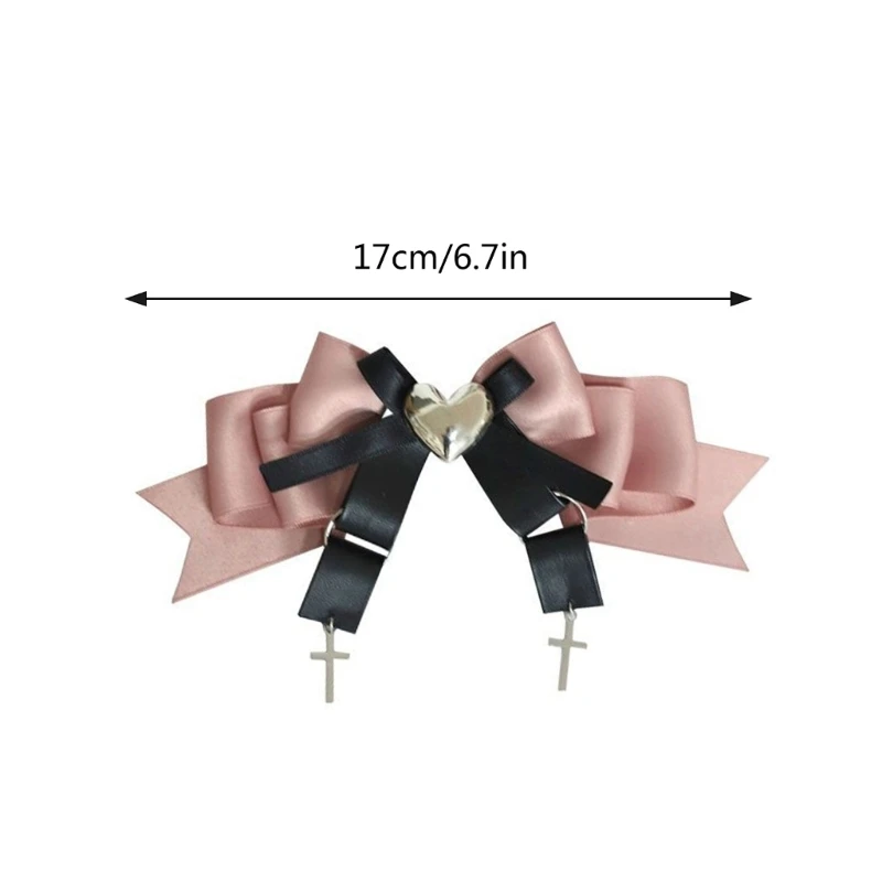 Anime Người Giúp Việc Barrettes Trang Phục Nơ Tóc Cosplay Bowtie Kẹp Tóc Cô Gái Tiệc Chủ Đề Kẹp Bên Cạnh Mũi