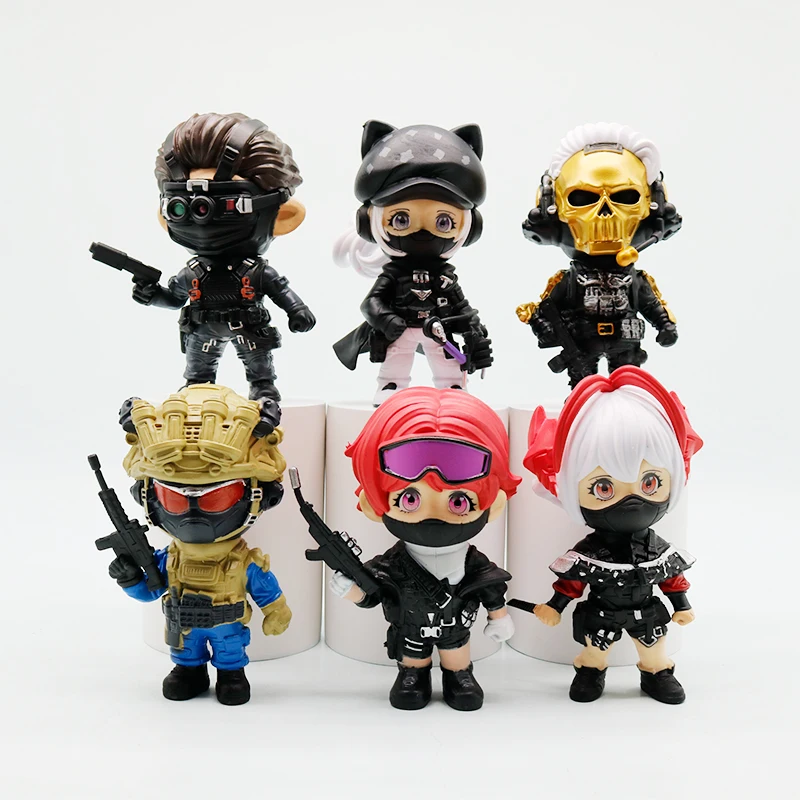 

Limited Edition Delta Action Area Operators Blind Box Cool Desktop Handmade Model Etched Rose Gift For Collection Gifts