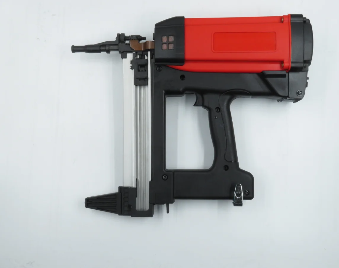 The powered Gas  Gun With plastic collated concrete Nails 15-40 mm with gas fuel cell