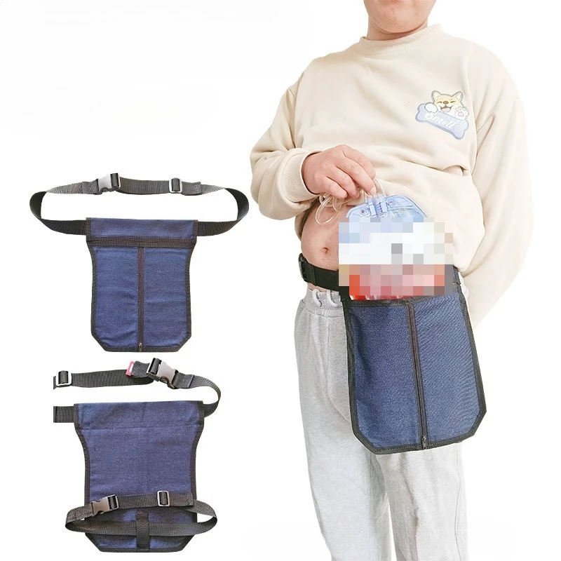 1PC Ostomy Bag Cover Stoma Bag Holder Water Resistant Adjustable Colostomy Support Belt Urinary Hanging Bag Cover