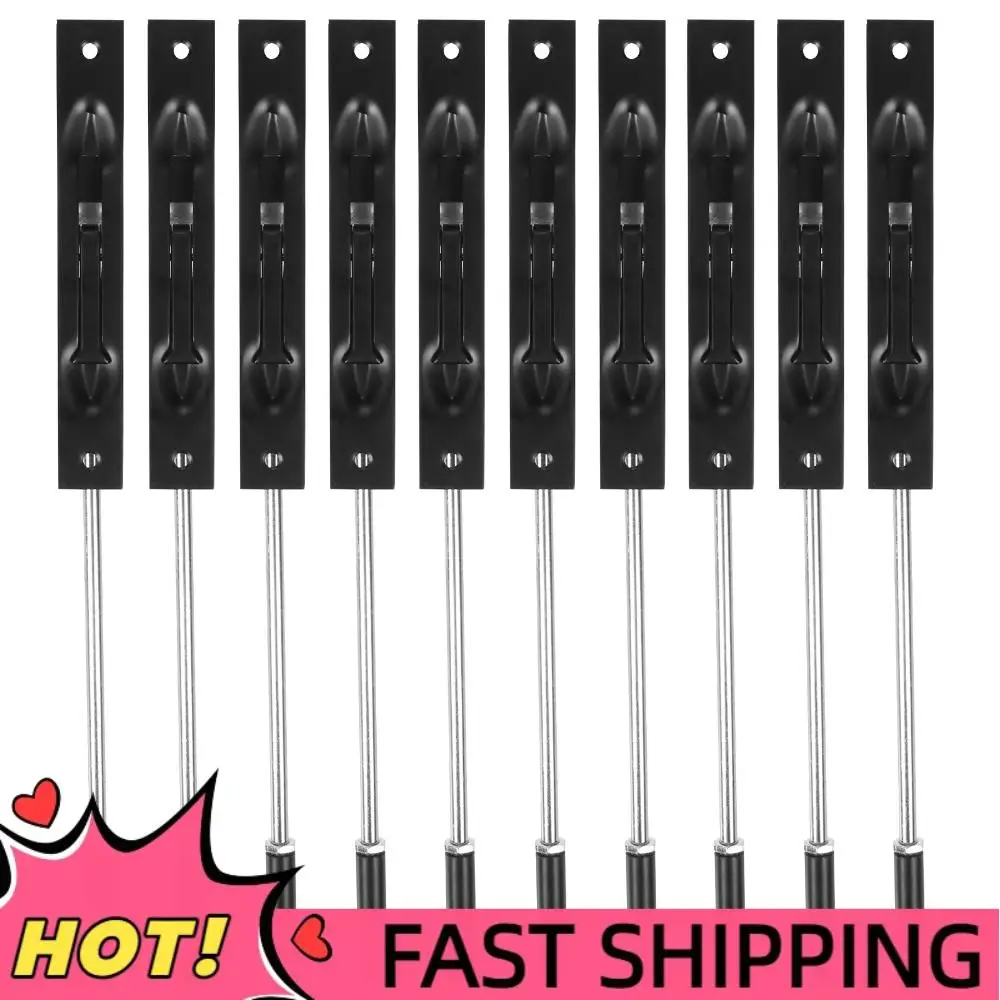 

10Pcs Lever-Type Extend Bolt Lock with Rod Emergency Door Escape Door Lock for Composite Doors/Wood Doors/Double Doors