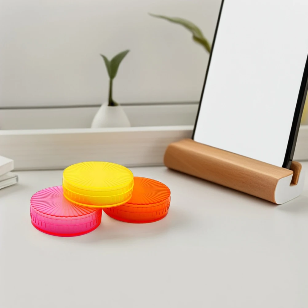 5 pz Spugna Contatore di Soldi Cilindro Per Conteggio Contanti Desktop Dito Umidificatore Banca Forniture Per Ufficio Rotondo Bagnante Pad Efficiente